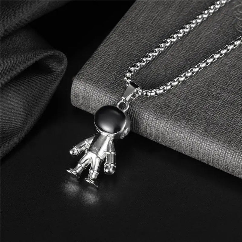 Salty SpaceAce Silver Charm Chain