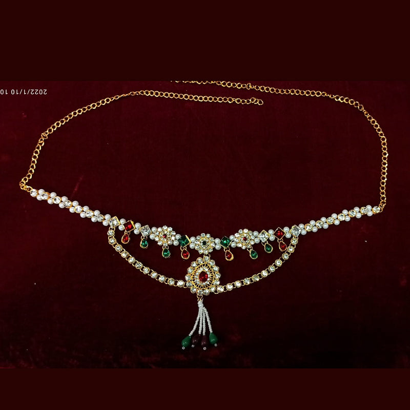 Manisha Jewellery Gold Plated Austrian Stone Kamarband