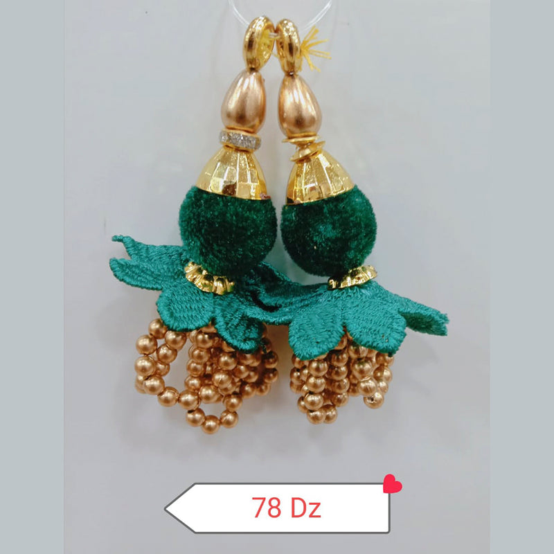 Manisha Jewellery 1 Dozen latkan for Sarees , Lehenga ,Suits , Blouses , Skirts , Kurtis