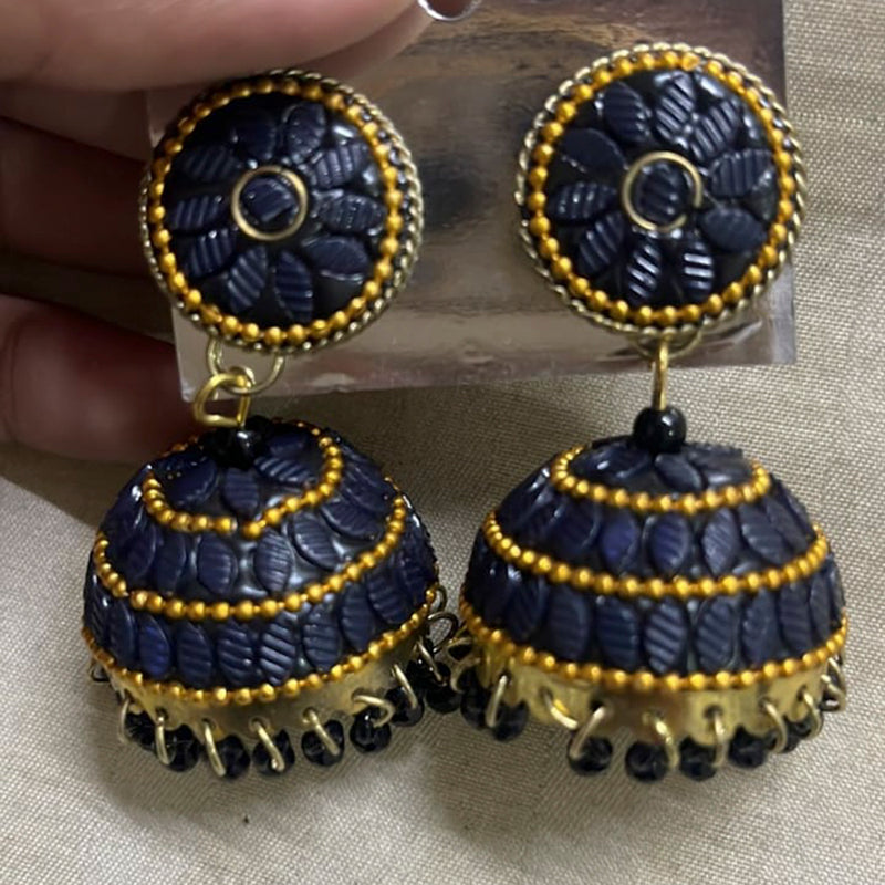 Manisha Jewellery Gold Plated Jhumki  Earrings