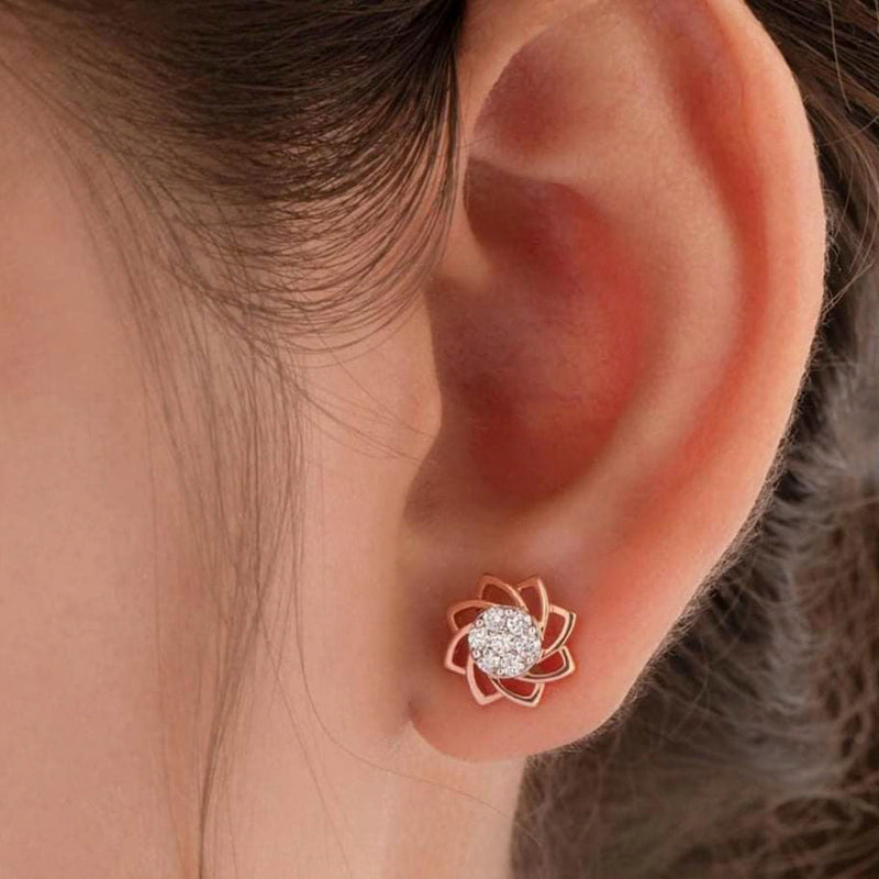 Manisha Jewellery American Diamond Stud Earrings -MNEAR156