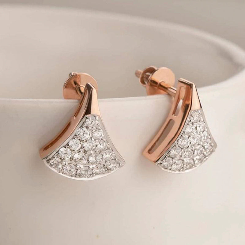 Manisha Jewellery American Diamond Stud Earrings -MNEAR158