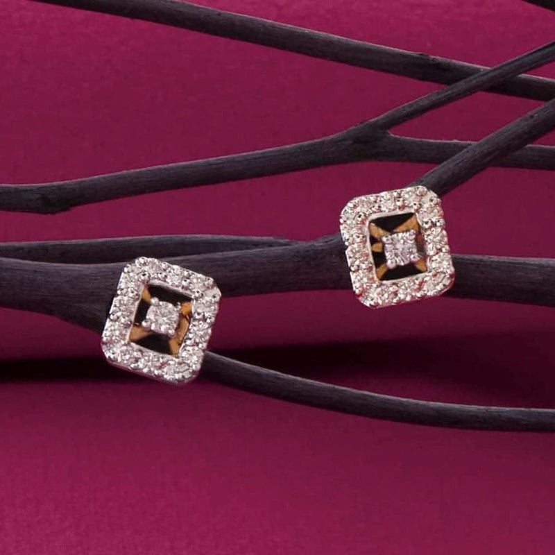 Manisha Jewellery American Diamond Stud Earrings -MNEAR160