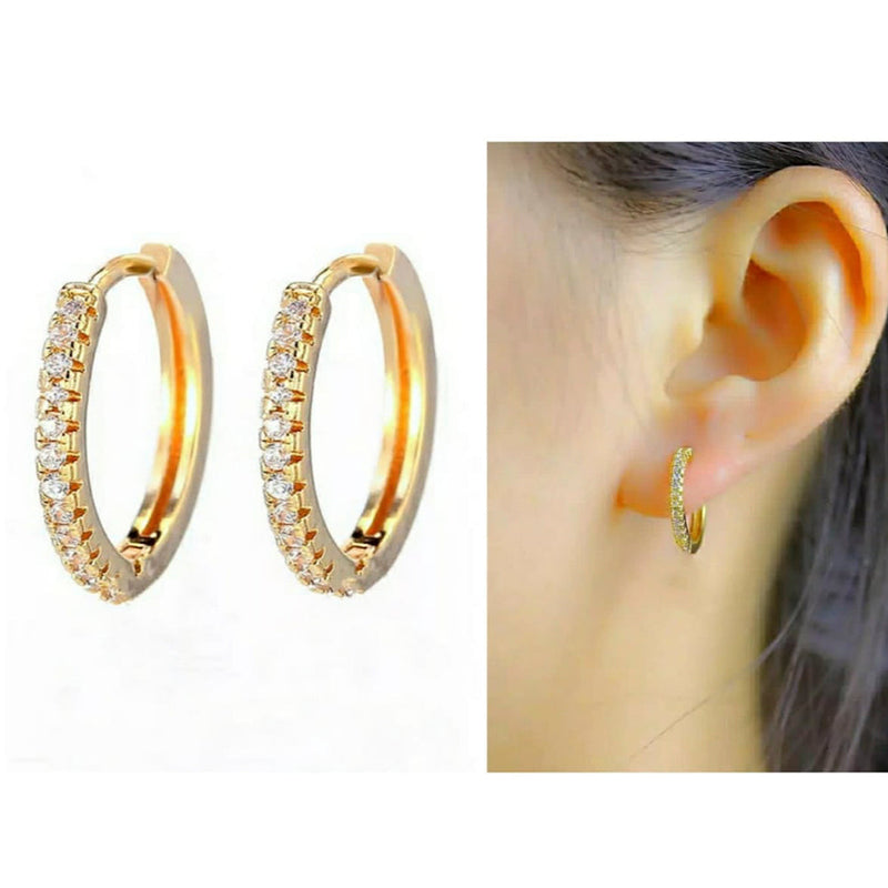 Manisha Jewellery American Diamond Stud Earrings -MNEAR165
