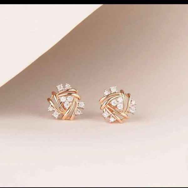 Manisha Jewellery American Diamond Stud Earrings -MNEAR175