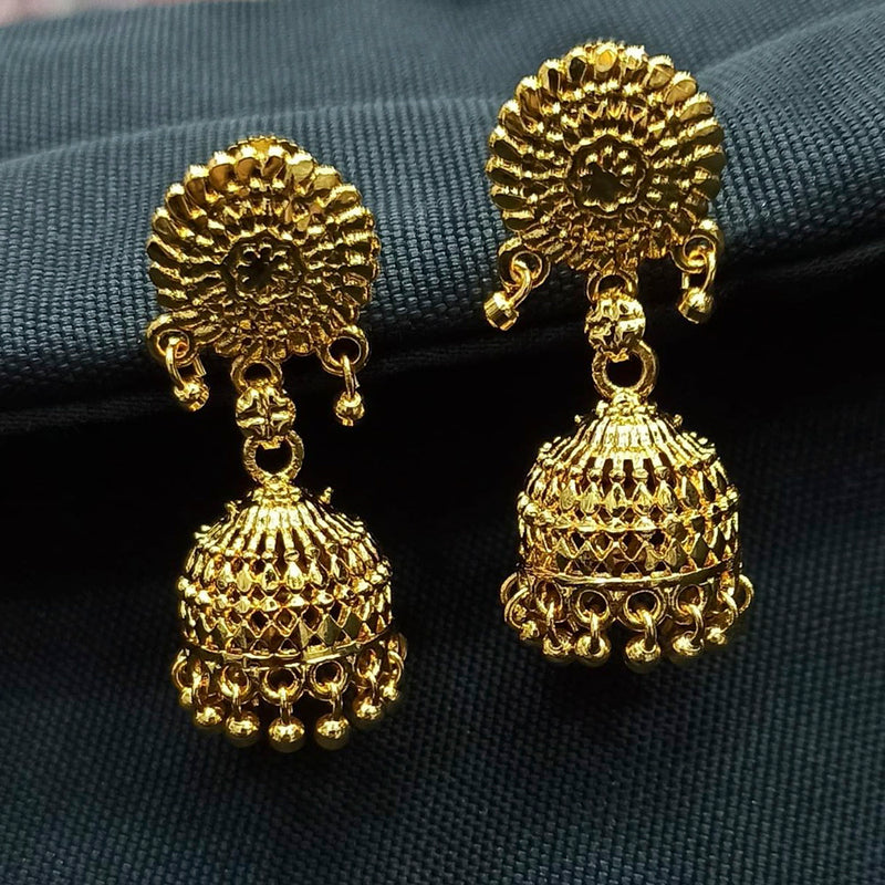 Manisha Jewellery Gold Plated Pack Of 6 Jhumki Earrings