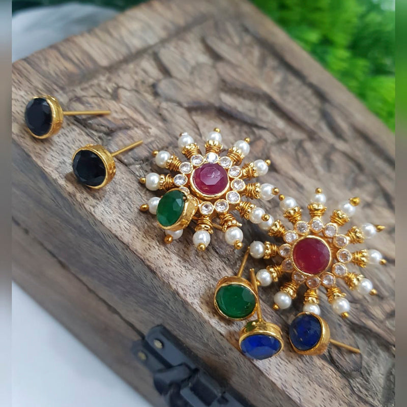 Cute Pearl Studs - Vastrabhushan - 4200850