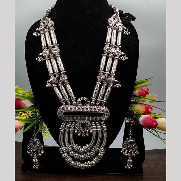 Manisha Jewellery Oxidized Plated Necklace Set