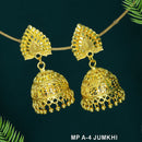 Mahavir Gold Plated Jhumki Earrings