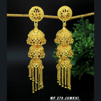 Mahavir Forming Gold Plated Jhumki Earrings  - MP 279 Jumkhi