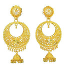 Mahavir Gold Plated Dangler Earrings