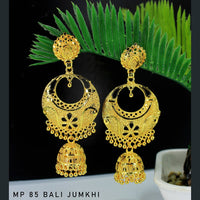 Mahavir Forming Gold Plated Dangler Earrings  - MP 85 Bali Jumkhi