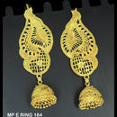 Mahavir Forming Gold Plated Jhumki Earrings  - MP E RING 164