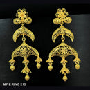 Mahavir Forming Gold Plated Dangler Earrings  - MP E Ring 215