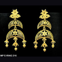 Mahavir Forming Gold Plated Dangler Earrings  - MP E Ring 216