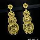 Mahavir Forming Gold Plated Dangler Earrings  - MP E Ring 218