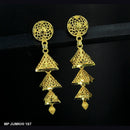Mahavir Forming Gold Plated Jhumki Earrings  - MP Jumkhi 187