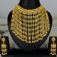 Mahavir Forming Gold Necklace Set  - MARTASHA Set 5116