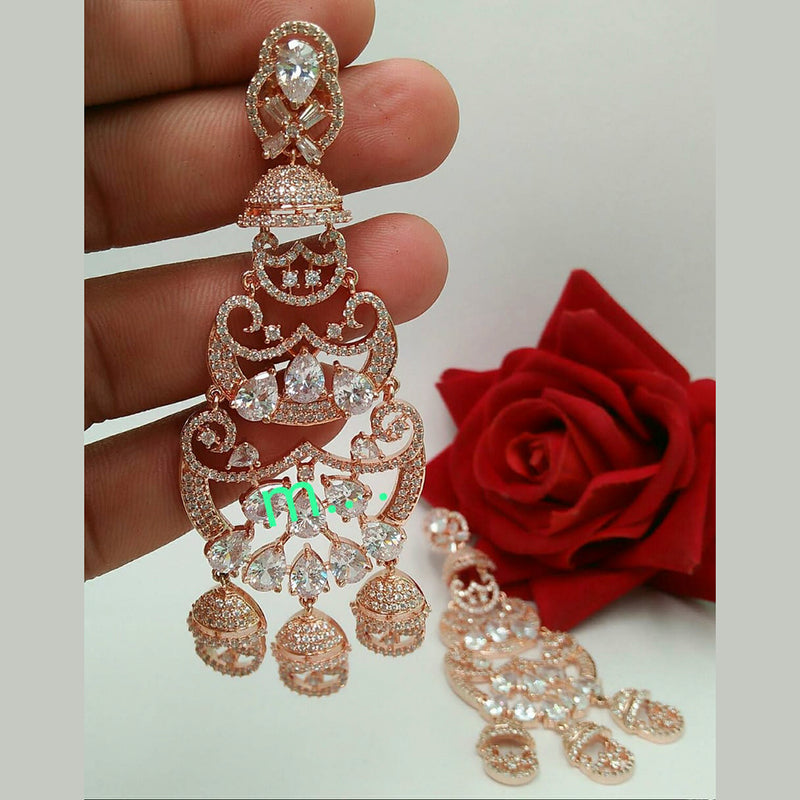 Manisha Jewellery American Diamond Dangler Earrings