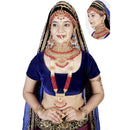 Neetu Art Gold Plated Red Stone And Kundan Bridal Jewellery Set for Women - NABridal42
