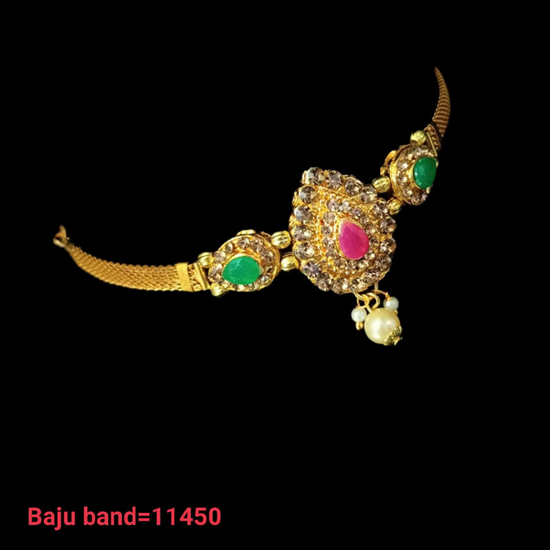 NAFJ Gold Plated Austrian Stone Bajuband