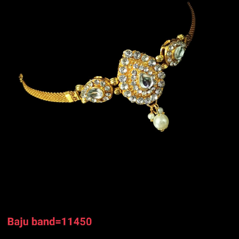 NAFJ Gold Plated Austrian Stone Bajuband