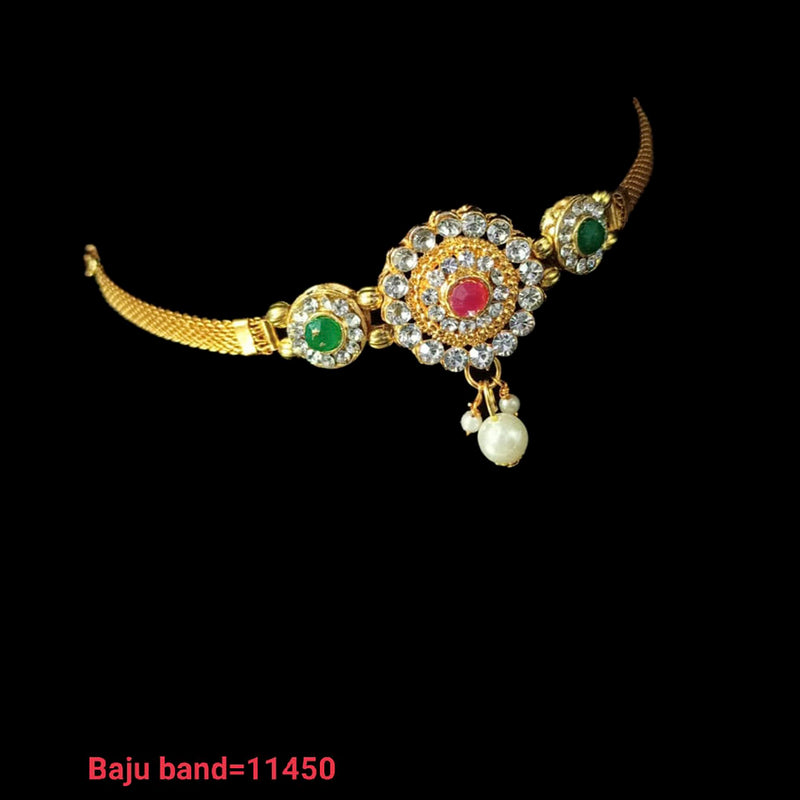 NAFJ Gold Plated Austrian Stone Bajuband