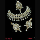 NAFJ Gold  Plated Austrian Stone Choker Necklace Set