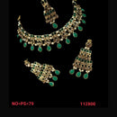 NAFJ Gold  Plated Austrian Stone Choker Necklace Set