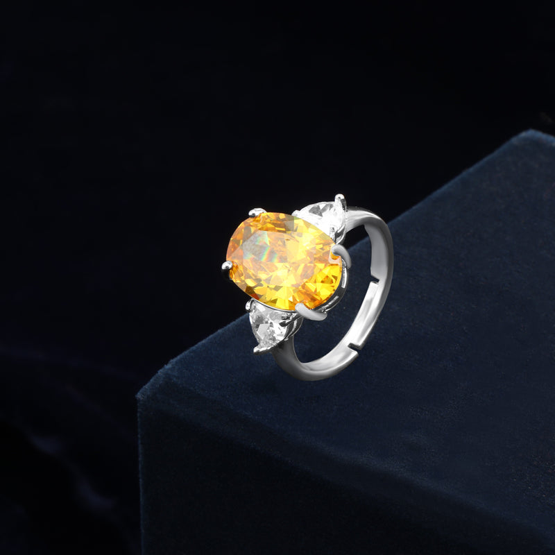 Nipura Oval Citrine Legacy Ring