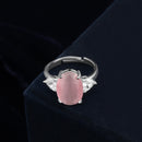 Nipura Oval Blush Legacy Ring