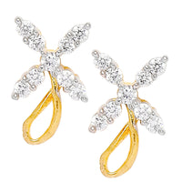 Mahi Ablazing Elegance Tanmaniya Chain Mangalsutra Set with Cubic Zirconia for Women (NL1101430G2)