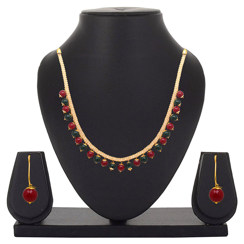 Artificial store beads necklace