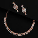 Shrishti Fashion Glimmery Gold Plated choker Necklace Set For Women