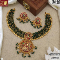 Bhargav Arts Gold Plated Necklace Set