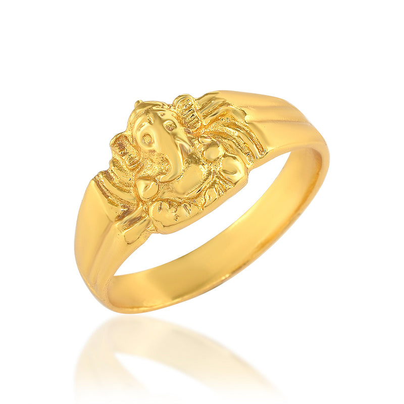 Hindu god hot sale gold rings