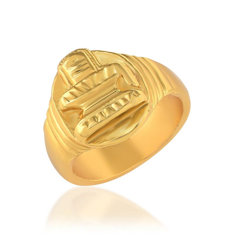 Showroom of Gold words of lod shiva om ring | Jewelxy - 201483