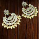 Padmawati Bangles Gold Plated Kundan Stone & Beads Dangler Earrings