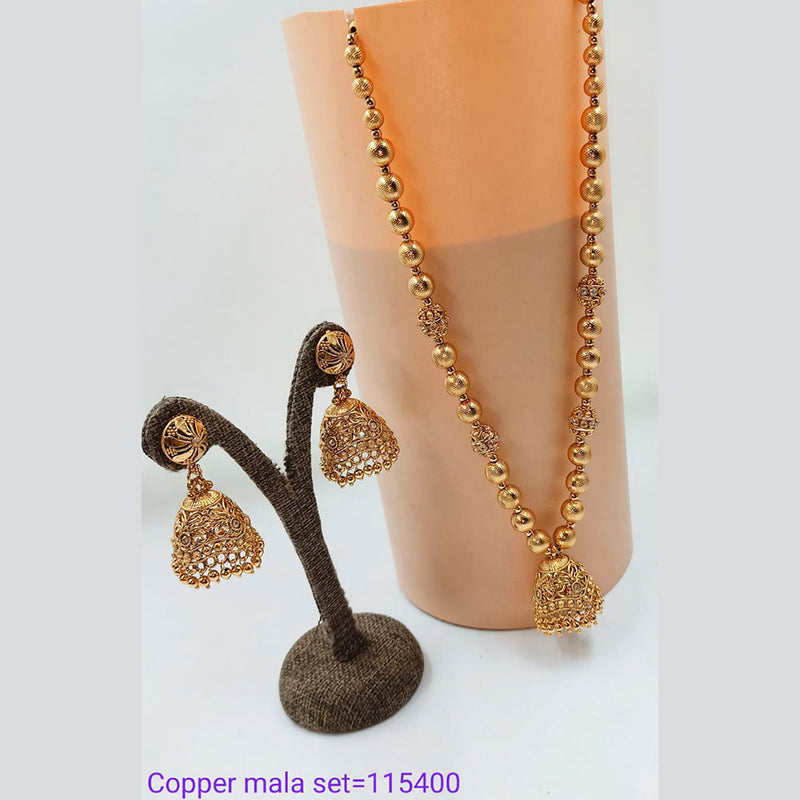 Padmawati Bangles Pearl & Austrian Stone Copper Mala Set