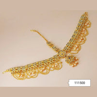 Padmawati Bangles Gold Plated Austrian Stone Maang Tikka