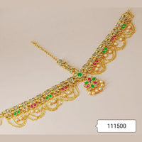 Padmawati Bangles Gold Plated Austrian Stone Maang Tikka