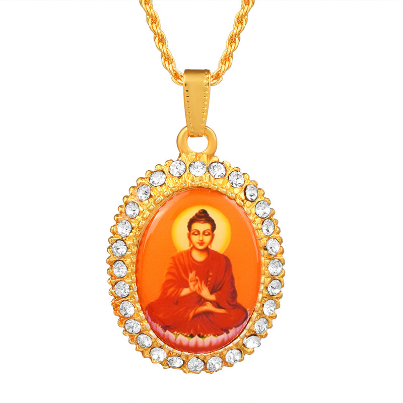 Buddhist Necklace Pendant Sweater Chain Accessory Buddha Pendant Buddha  Hand | eBay