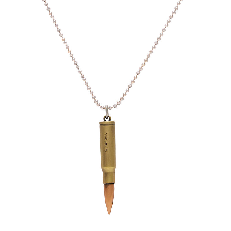 Missmister Pack Of 12 Brass Bullet Shape Fashion Chain Pendant  - PCMC4837