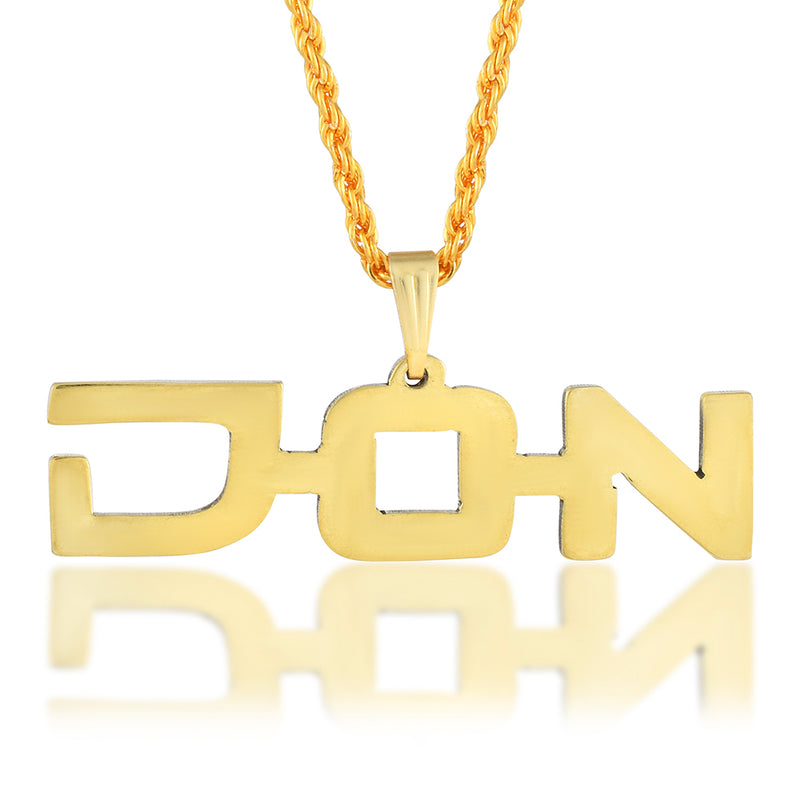 Missmister Brass Gold Plated Don Fashion Pendant Men Boys (Pcom4499)