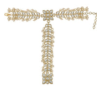 Etnico Gold-Plated Bracelet With Ring (Women)