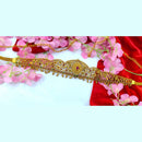 Pooja Bangles Gold Plated Pota Stone Kamarband - PJACC25