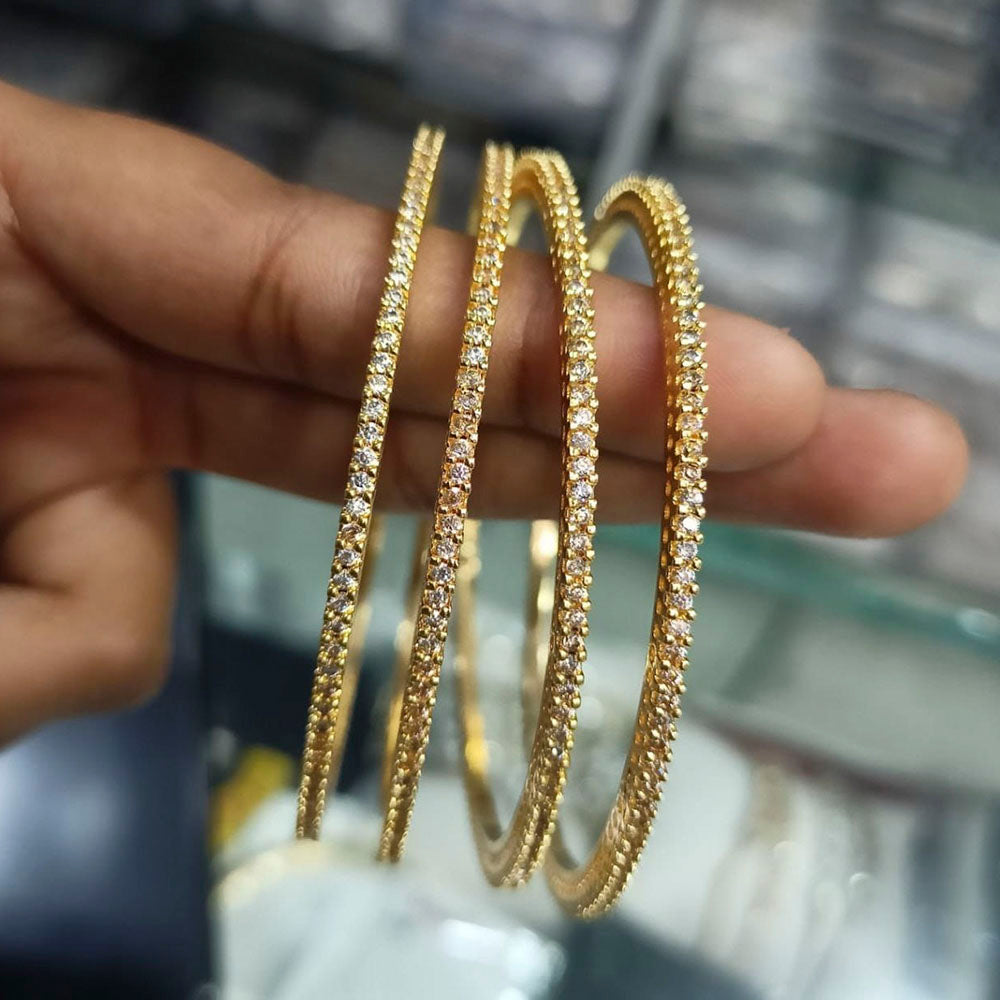 Pooja Bangles Ad Stone Bangles Set
