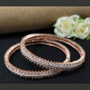 Pooja Bangles Gold & Silver Plated Ad Stone Bangles Set