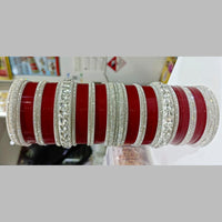 Pooja Bangles Red Acrylic Bangles