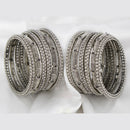 Pooja Bangles Silver Plated Bangles Set